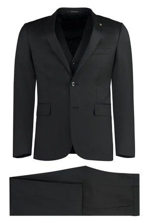 Three-piece wool suit-0